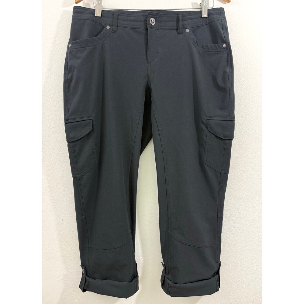 KUHL Gray Roll-Up Cargo Pants Size 12 – Outdoor Hiking Adventure - Picture 5 of 15